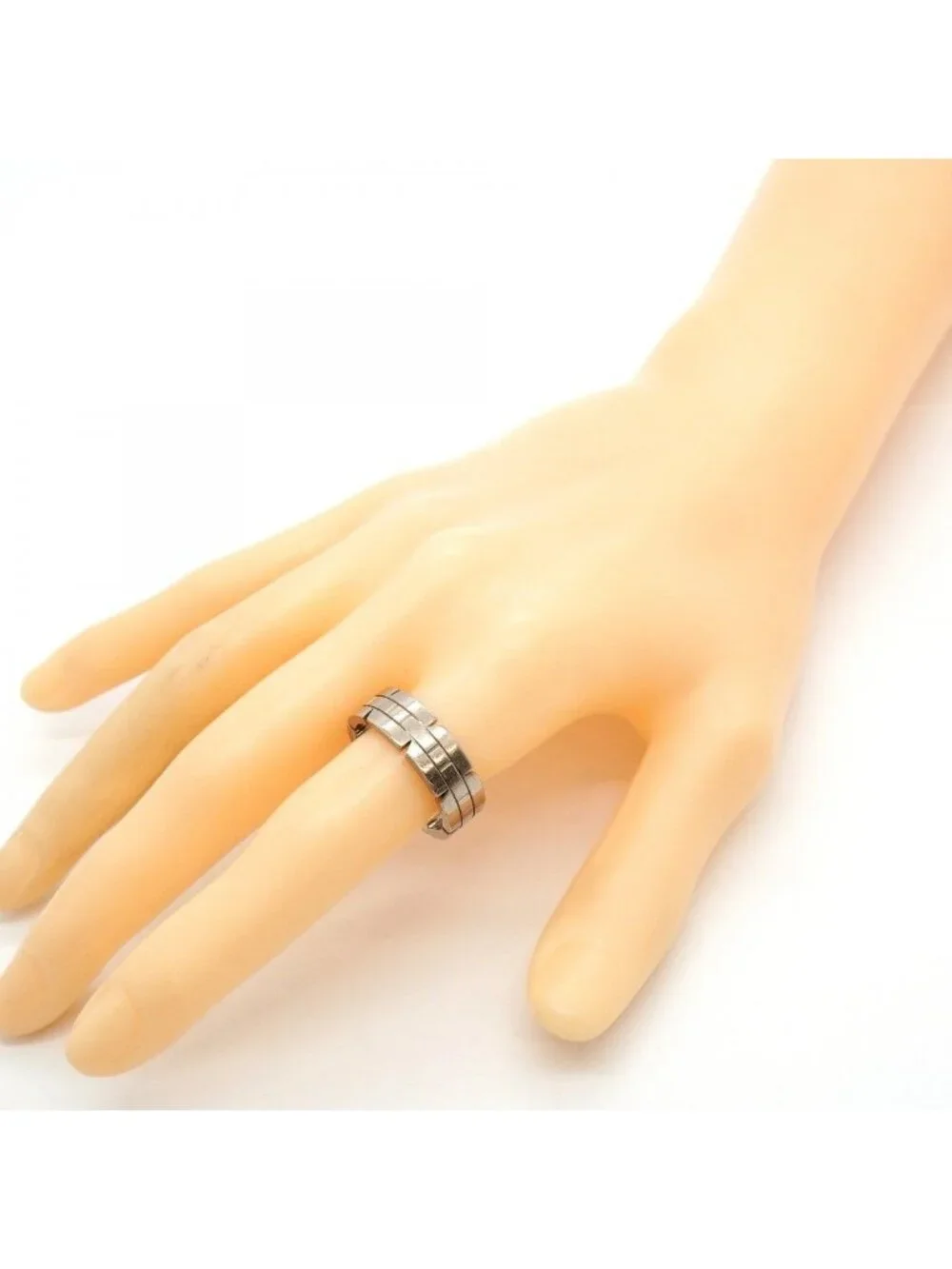 Cartier Ring Tank Francaise 18k White Gold